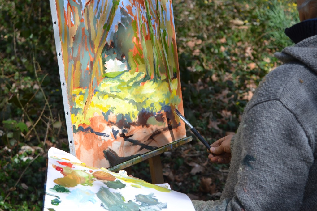 ©RocheGardies peintre stage. Améliorez votre style de peinture en 3 jours 12