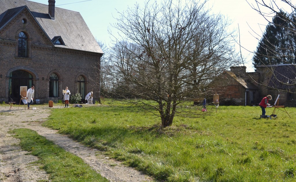 ©RocheGardies peintre stage. Améliorez votre style de peinture en 3 jours9